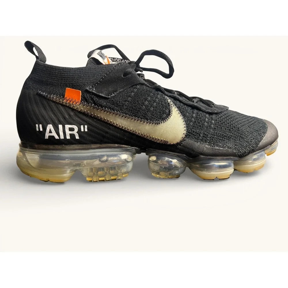 Nike x Off-White Air VaporMax Part 2 Black Mens‎ 13 AA3831-002 Virgil Abloh